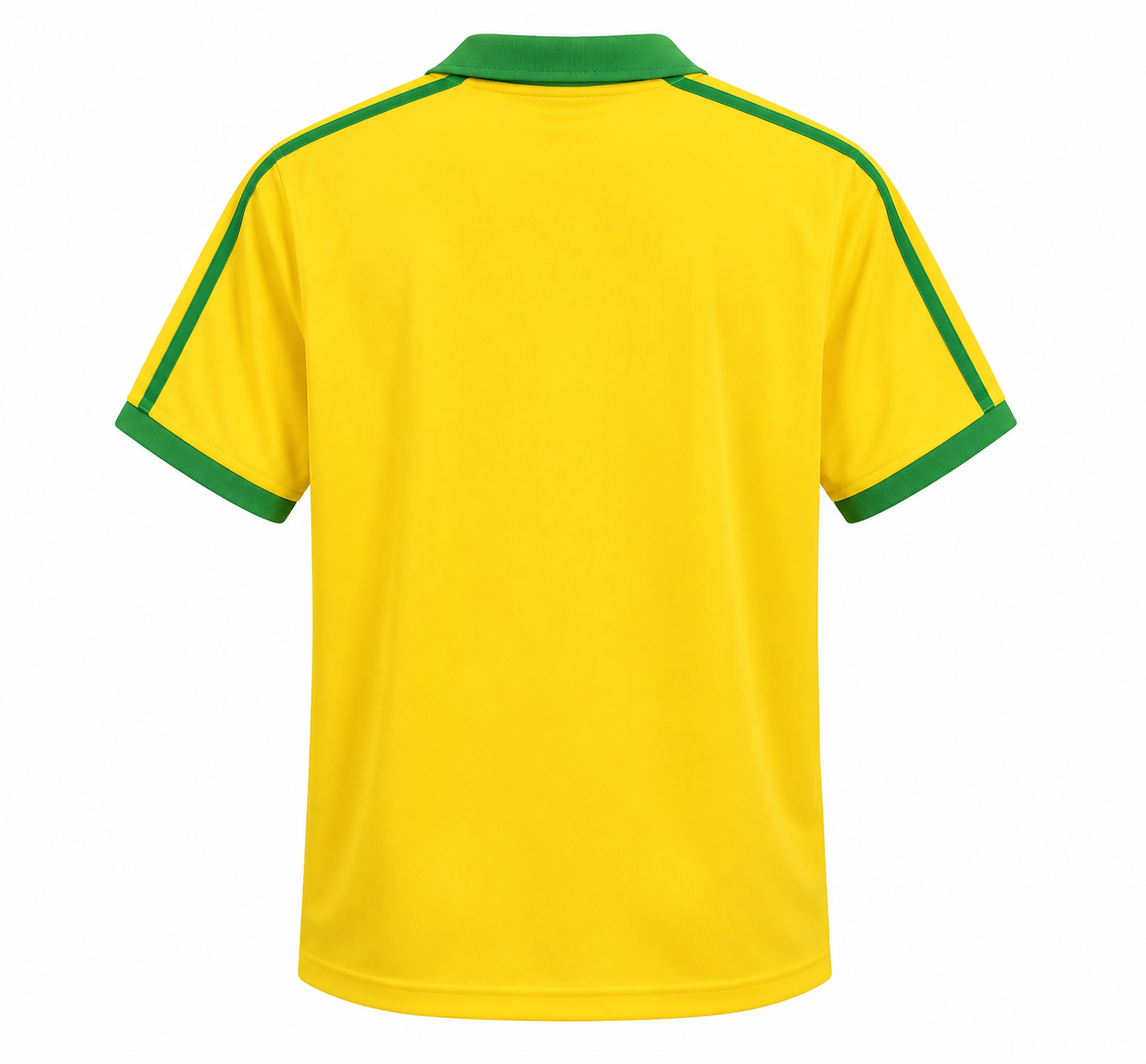 Brazil 1977 Yellow Home Jersey