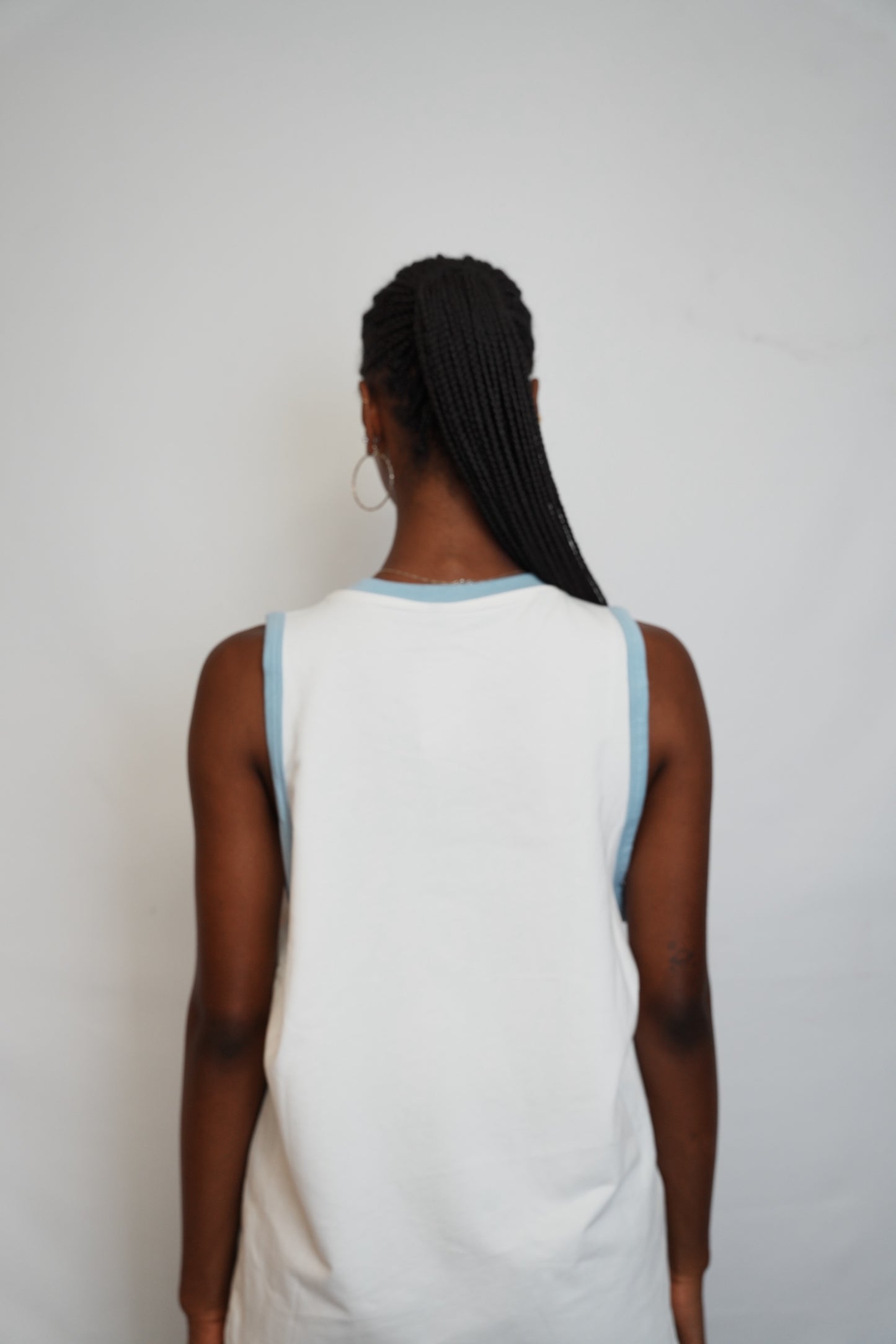 Argentina White Football Tank Top
