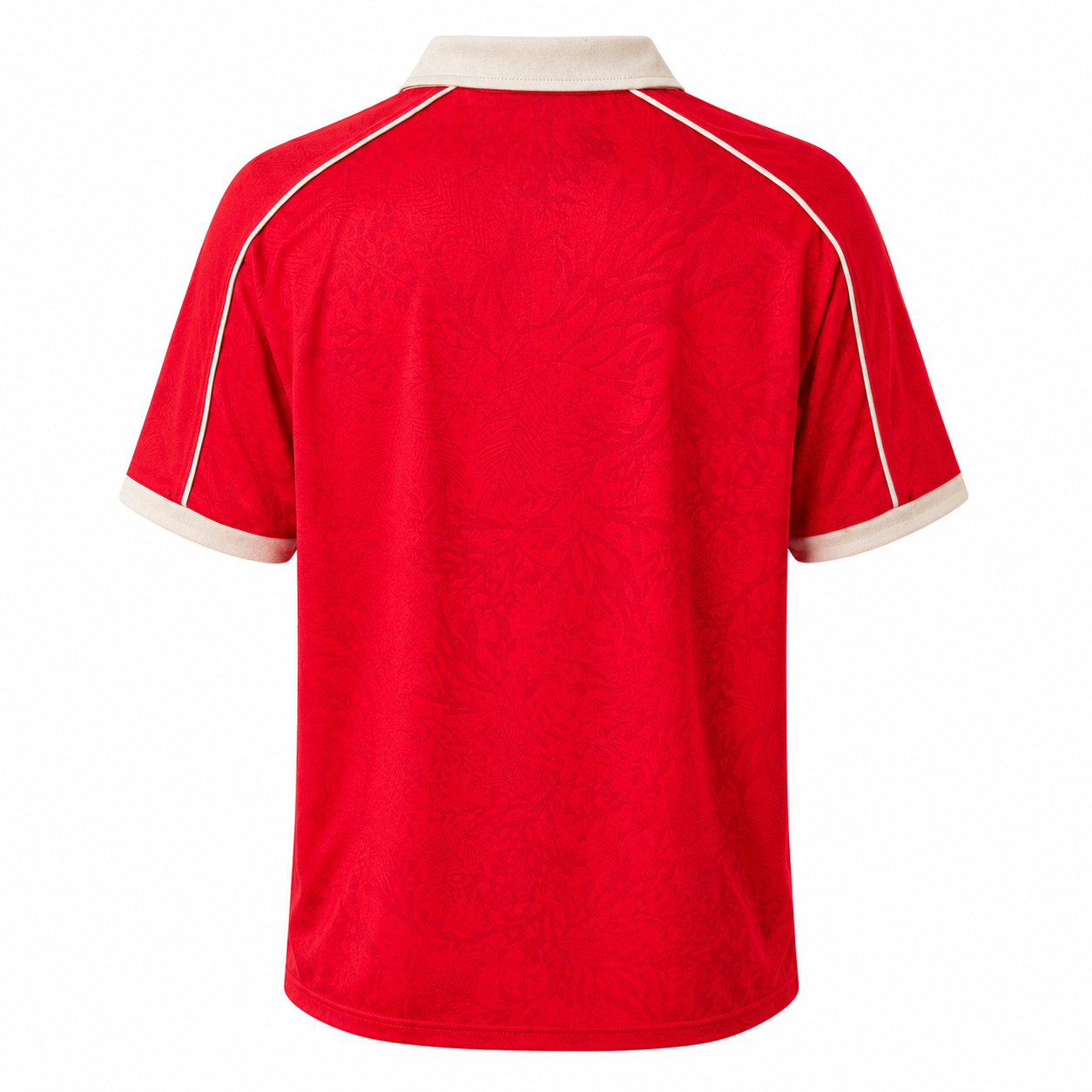 España Red Football Polo