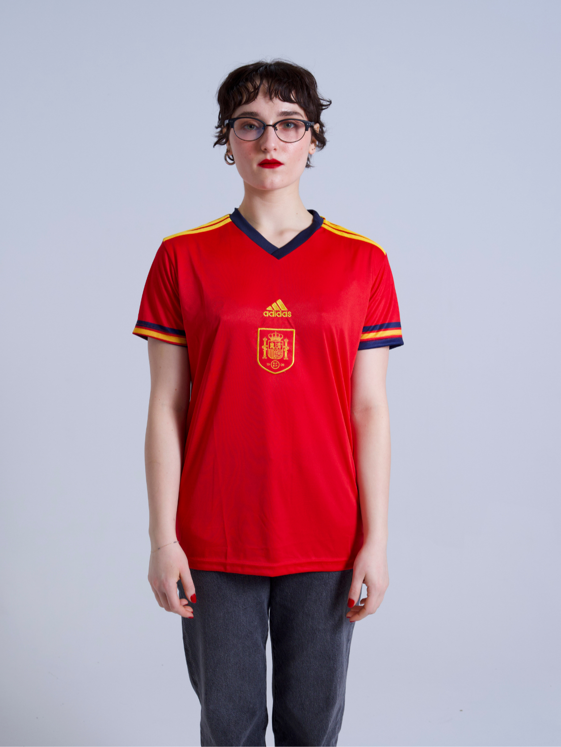 Spain, 2022-23, Home Jersey, Women's Euro Edition