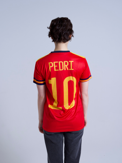 Spain, 2022-23, Home Jersey, Women's Euro Edition