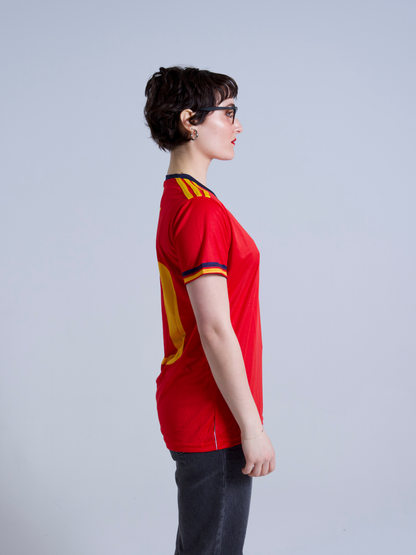 Spain, 2022-23, Home Jersey, Women's Euro Edition