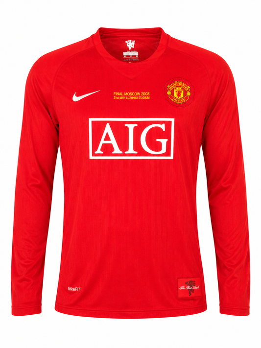 Manchester, 2007,  Home, , Champions League Final edition (Long Sleeve).