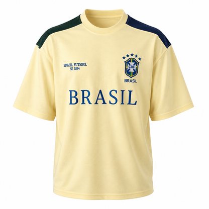 Brazil Yellow Crewneck
