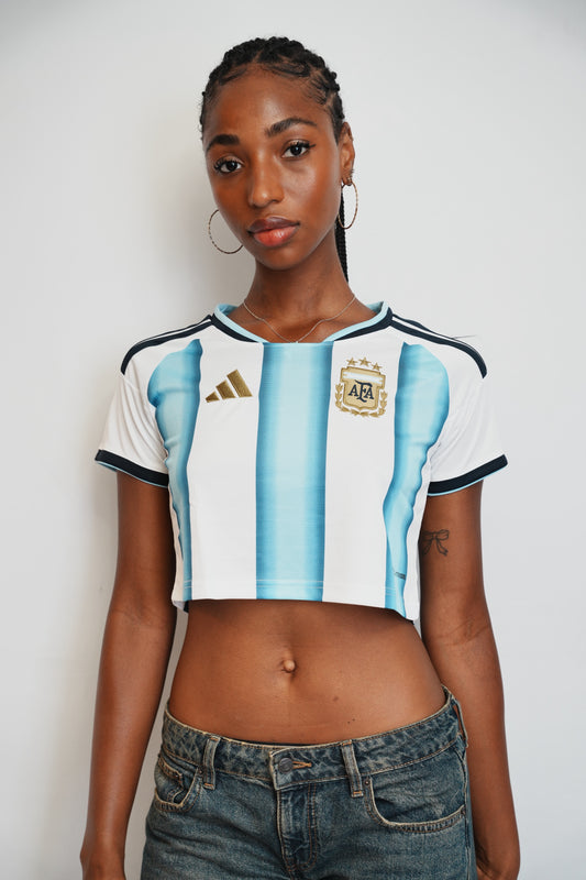 Argentina Crop Top Football Streetwear - Offside NY