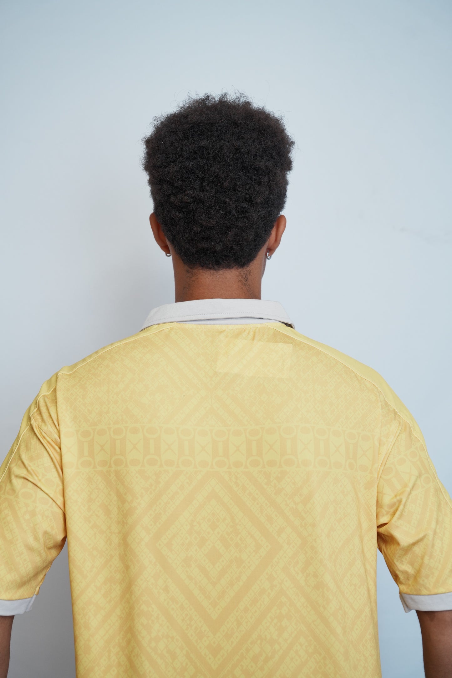 Brasil Yellow Football Polo