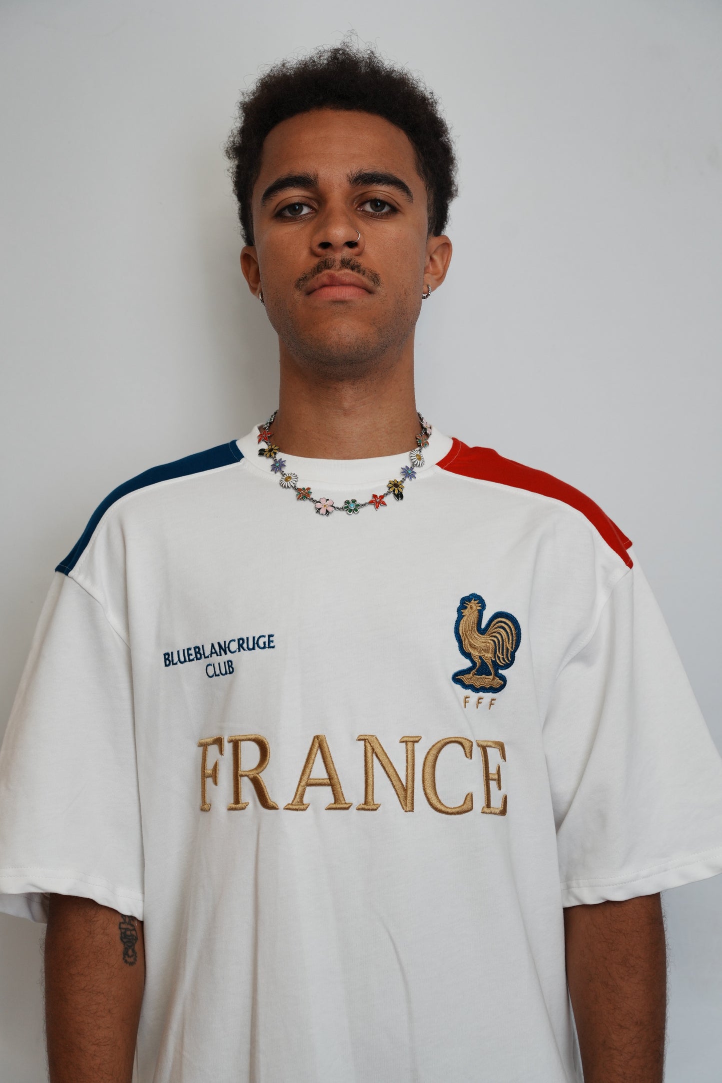 French Crewneck Football Sweatshirt Front - Offside NY