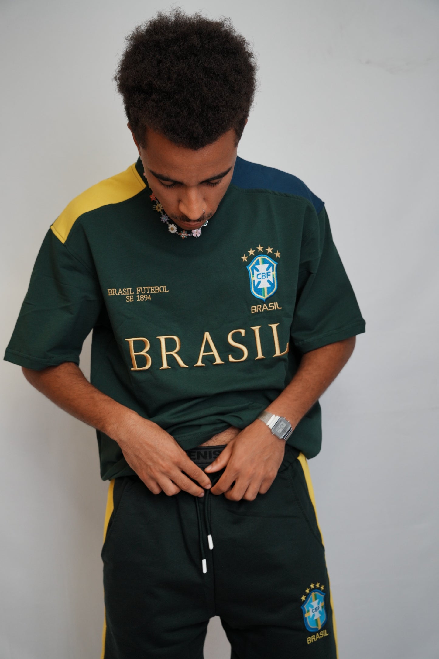 Brazil Green Crewneck