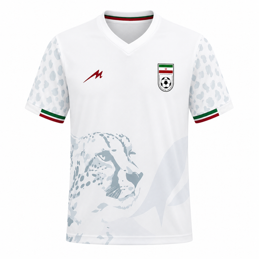 Iran 2026 White Home Jersey