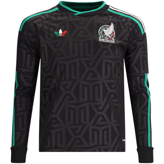 Mexico 2026 Black Third Long Sleeve Jersey - Offside NY