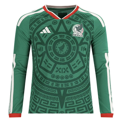 Mexico 2026 Green Long Sleeve Home Jersey