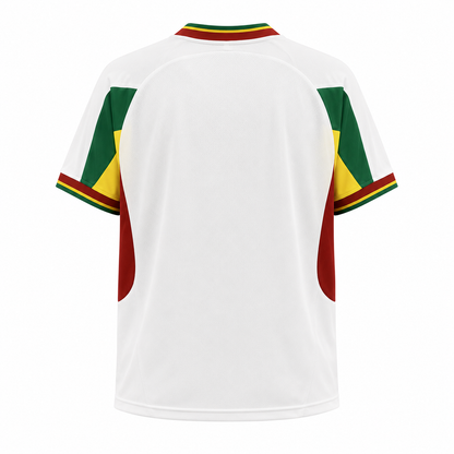 Senegal 2002 White Home Jersey