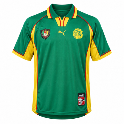 Cameroon 1998 Green Home Jersey