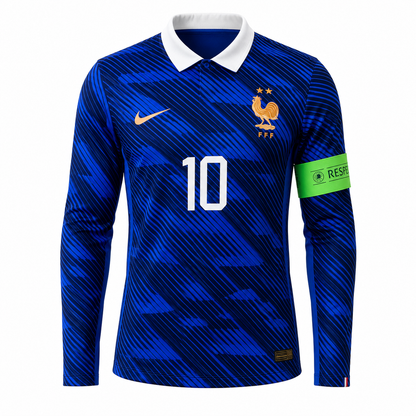 France 2026 Mbappe 10 Long Sleeve Jersey - Offside NY