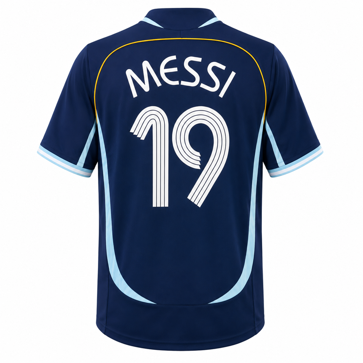 Argentina 2006 Messi 19 Away Jersey