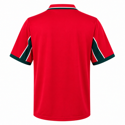 Morocco 1998 Red Away Jersey