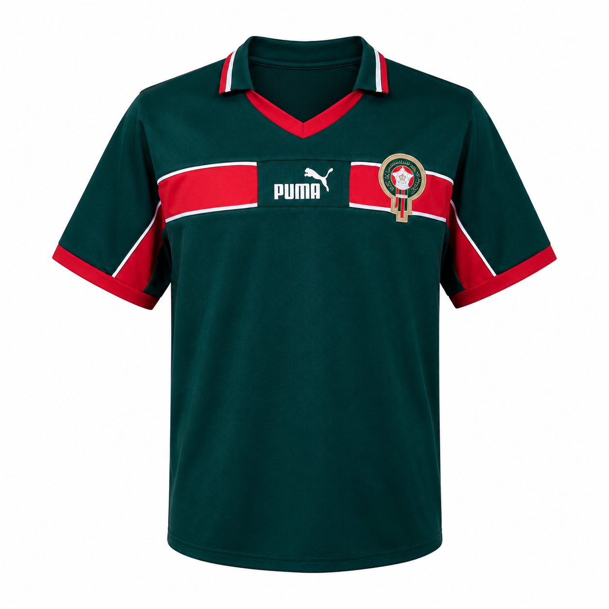 Morocco 1998 Green Home Jersey