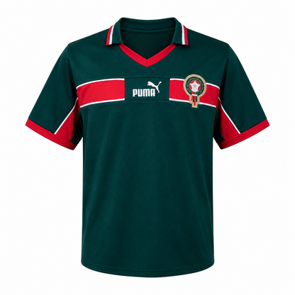 Morocco 1998 Green Home Jersey
